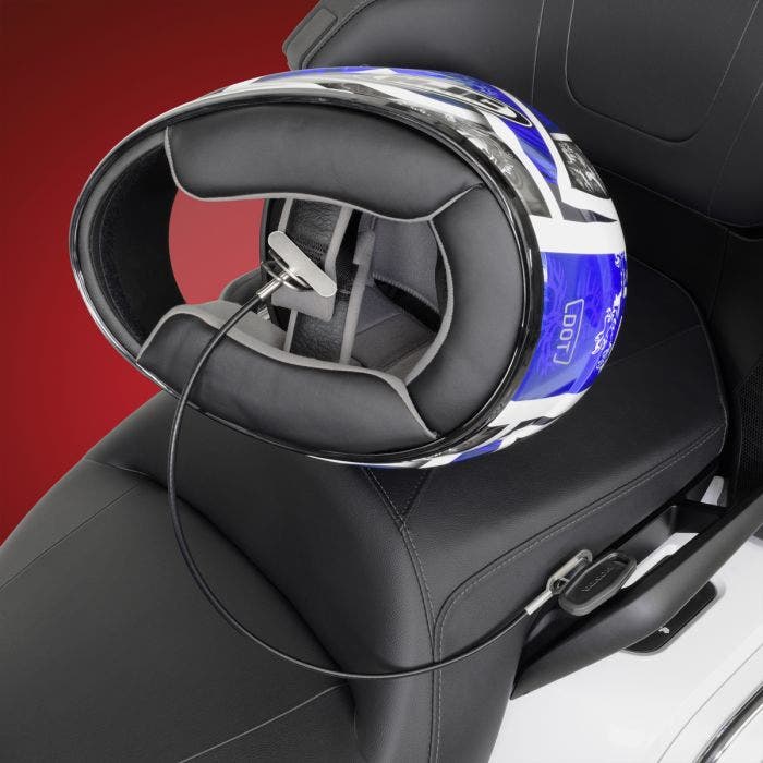 Spyder helmet lock clearance