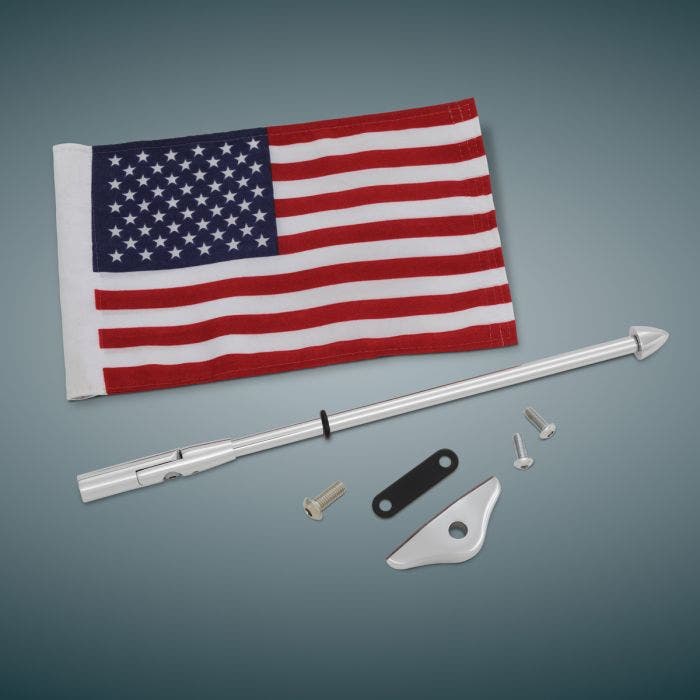 Folding flag sale pole