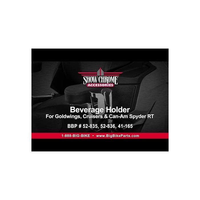 BLACK BEVERAGE HOLDER