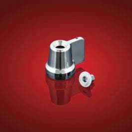 CHROME FUEL SHUT OFF KNOB