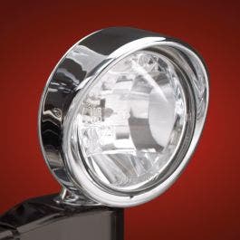 3 1/2" VISORED DRIVING LIGHT