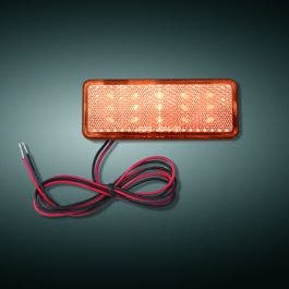 AMBER LED CLEAR LENS