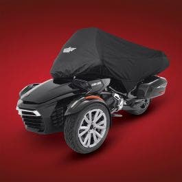 BLACK HALF COVER CAN-AM F3T