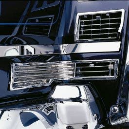 CHROME HOT AIR VENTS