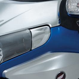 HEADLIGHT END TRIM CHROME