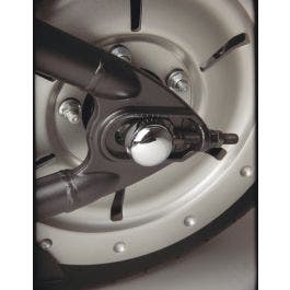 REAR AXLE NUT COVERS - V STAR